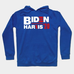 Biden Harris 2020 logo on blue Hoodie